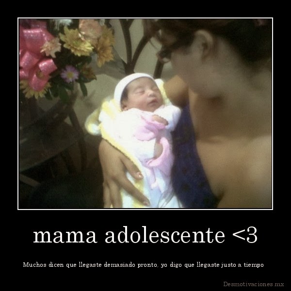 madre a los 16